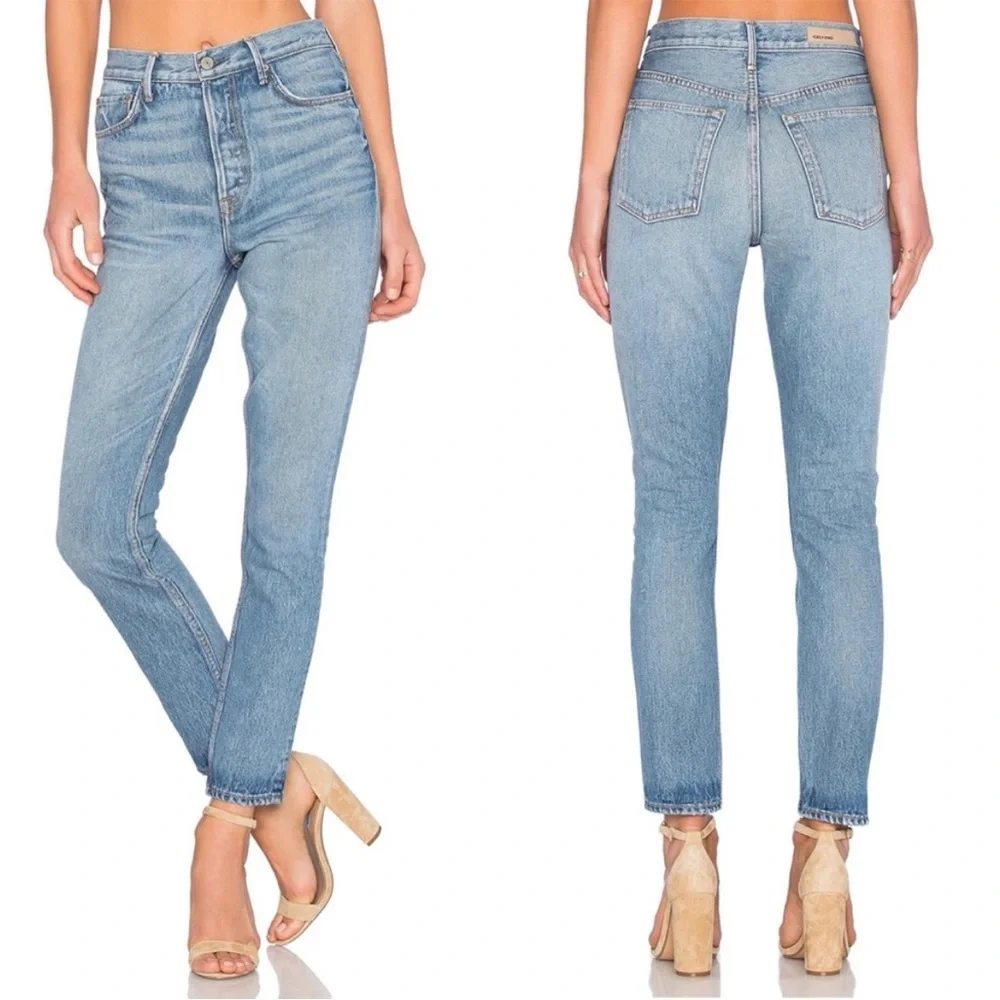 GRLFRND Karolina High-Rise Skinny Jean in The Way We Were